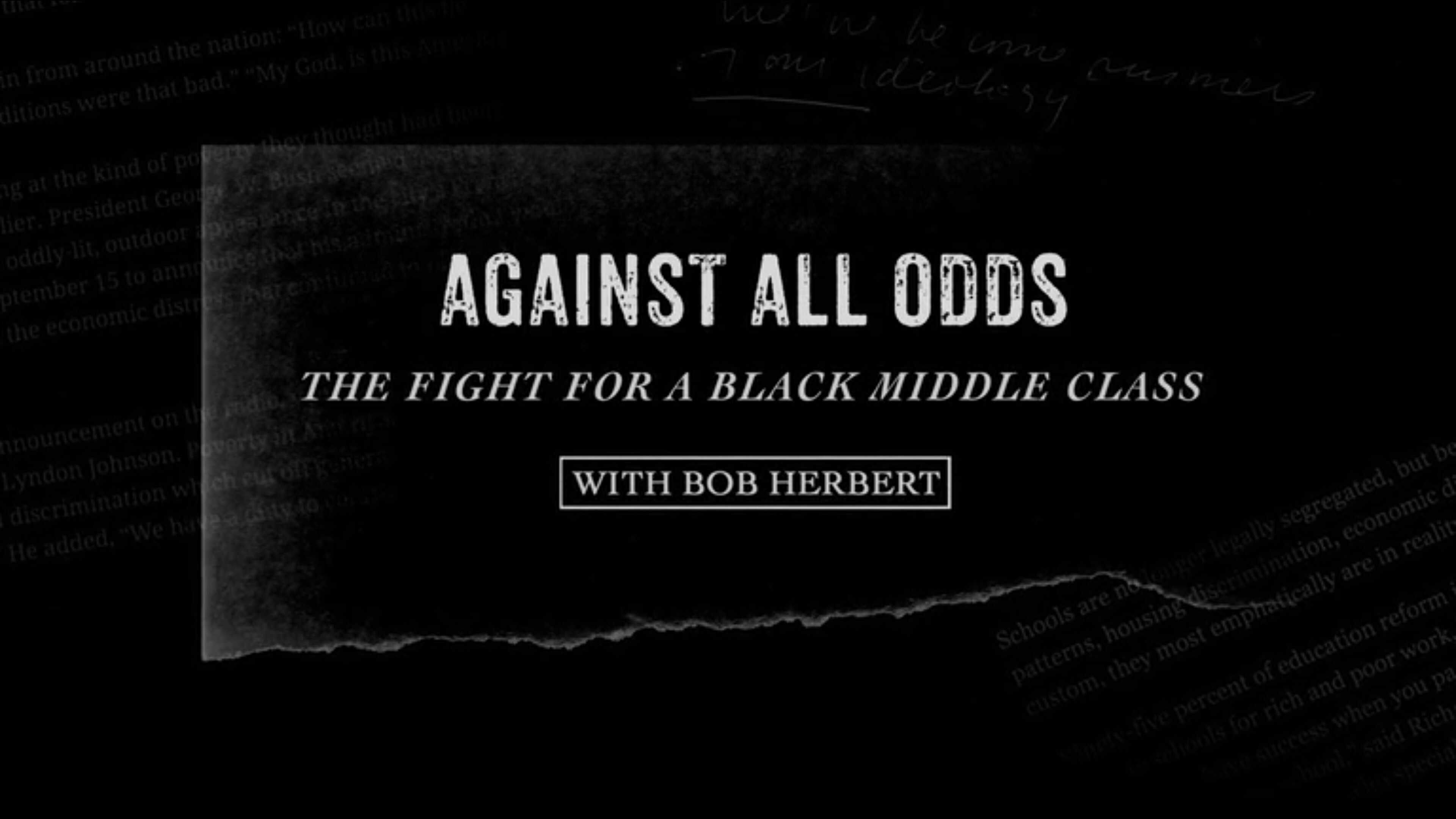 Against All Odds: The Fight for a Black Middle Class