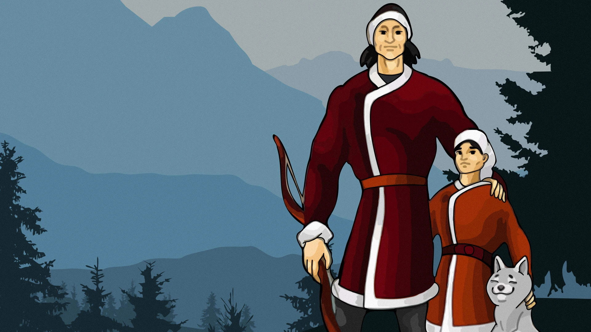 Hunter and His Son