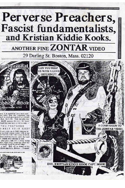Perverse Preachers, Fascist Fundamentalists, and Kristian Kiddie Kooks