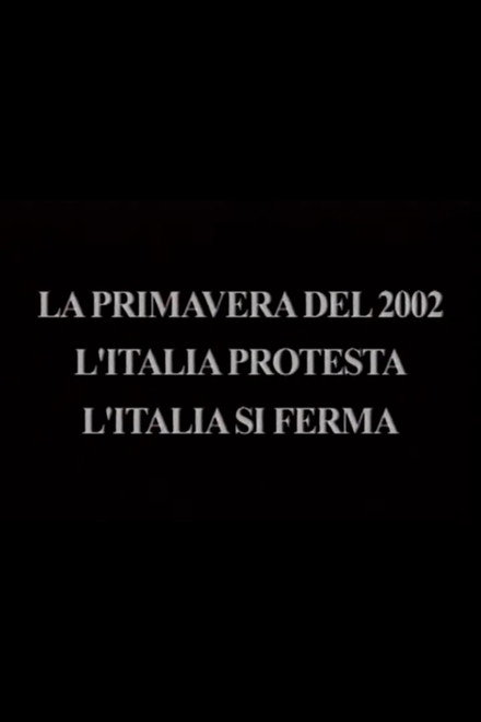 The Spring of 2002 - Italy Protests, Italy Stops