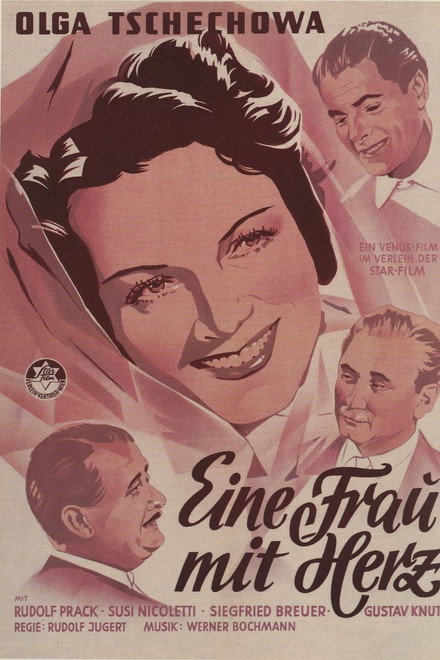 Eine Frau mit Herz