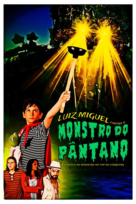Luiz Miguel against the Swamp Monster: In search of the bathroom at the end of the corridor