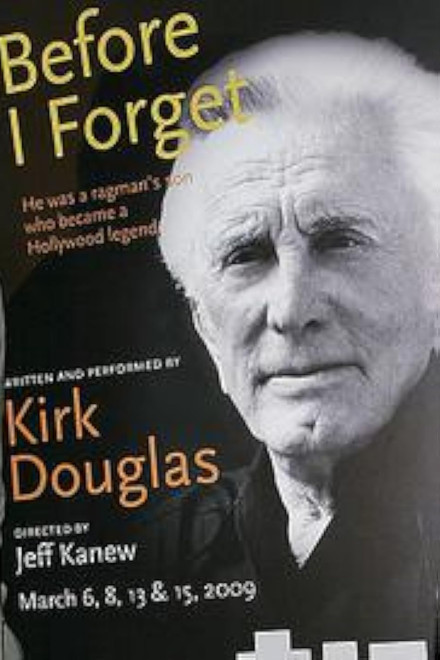 Kirk Douglas: Before I Forget