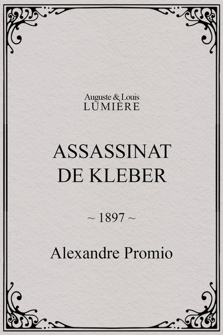 Assassinat de Kleber