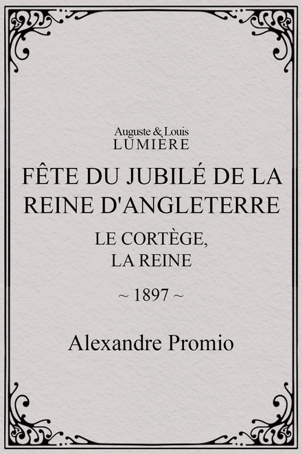 Fête du jubilé de la reine d'Angleterre : le cortège, la reine