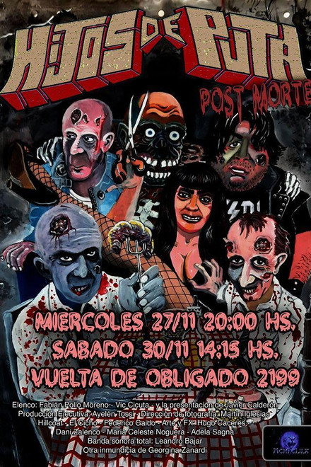 Hijos de puta post mortem