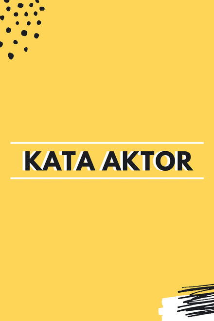 Kata Aktor