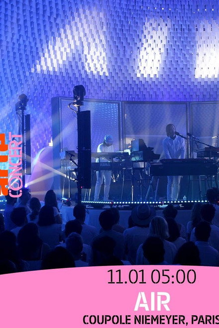 Air - Live at la Coupole Oscar Niemeyer (Paris, 2016)