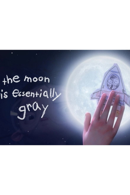 The Moon is Essentially Gray