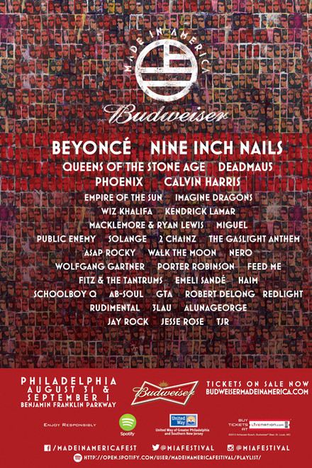 Nine Inch Nails :  Budweiser Made In America Festival
