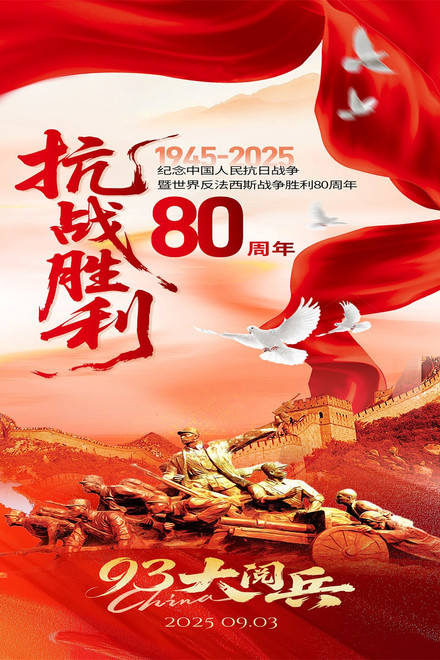 纪念中国人民抗日战争暨世界反法西斯战争胜利80周年大会