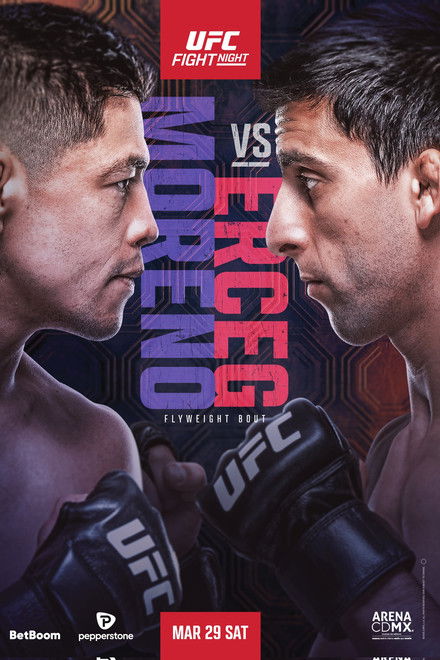 UFC on ESPN 64: Moreno vs. Erceg