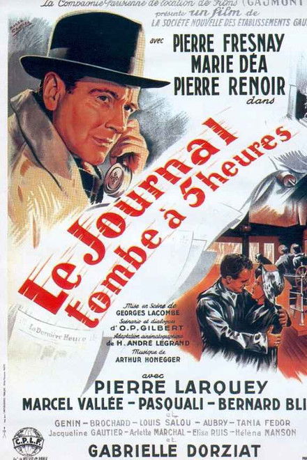 The Newspaper Falls at Five O'Clock