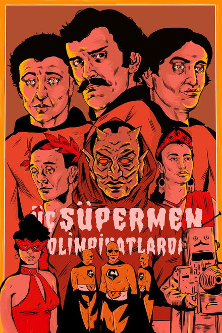 Three Supermen at the Olympic Games