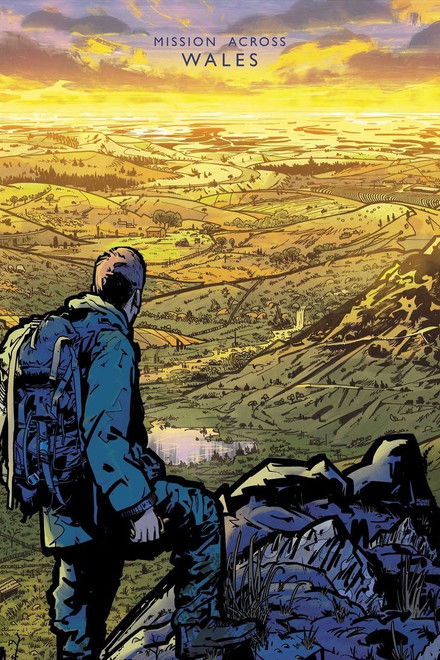 Geowizard: Straight Line Mission Across Wales