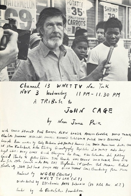 A Tribute to John Cage