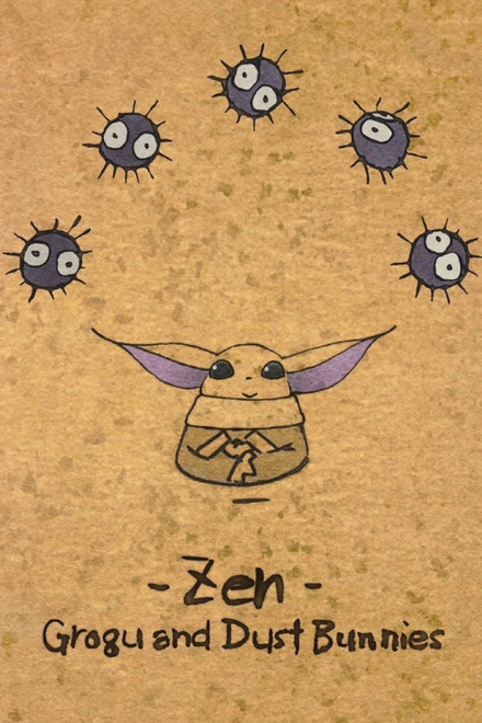 Zen - Grogu and Dust Bunnies