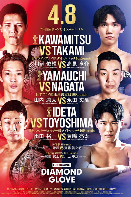 FUJI BOXING: Kawamitsu vs. Takami
