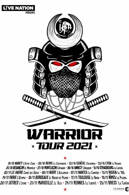 IAM - Warrior Tour 2021 - Live à l'Olympia