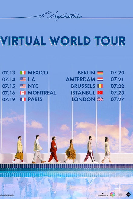 L'Impératrice live in Paris ♕ (Virtual World Tour 2020)