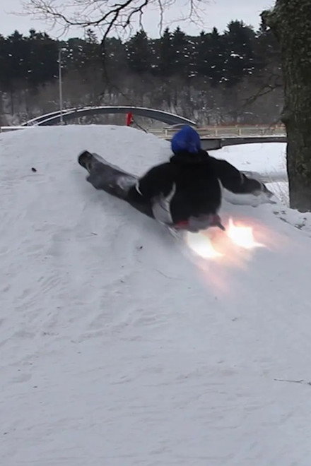 Turbosledge!