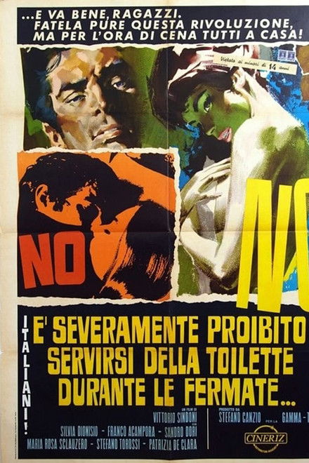 Italiani! È severamente proibito servirsi della toilette durante le fermate