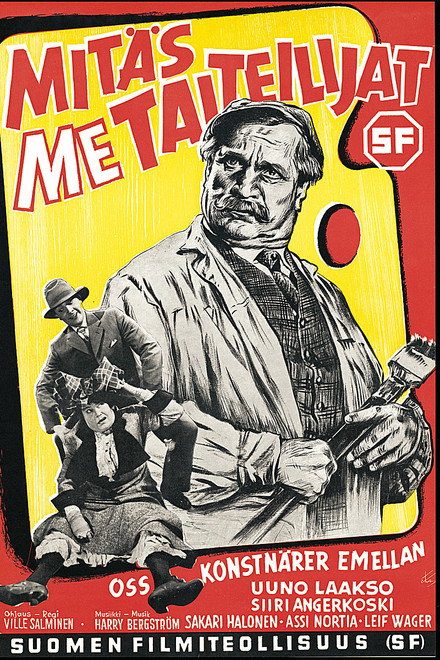 Mitäs me taiteilijat