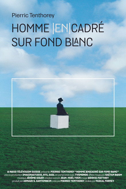Homme Cadré sur Fond Blanc