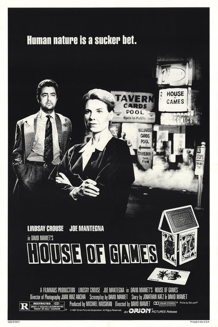 David Mamet on 'House of Games'